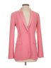 Diane von Furstenberg 100% Polyester Pink Blazer Size 0 - photo 1