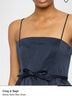 Cinq à Sept Blue Cocktail Dress Size 8 - photo 3