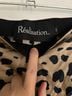Réalisation 100% Silk Animal Print Multi Color Silk Skirt Size XS - photo 3