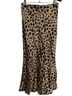 Réalisation 100% Silk Animal Print Multi Color Silk Skirt Size XS - photo 2