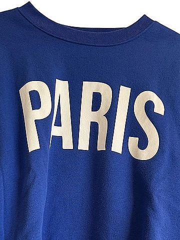 Sonoma Goods for Life Graphic “PARIS” Crewneck Sweatshirt Sweatshirt (view 2)