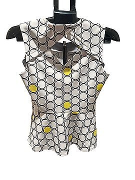 Worthington geometric peplum Sleeveless Top (view 2)