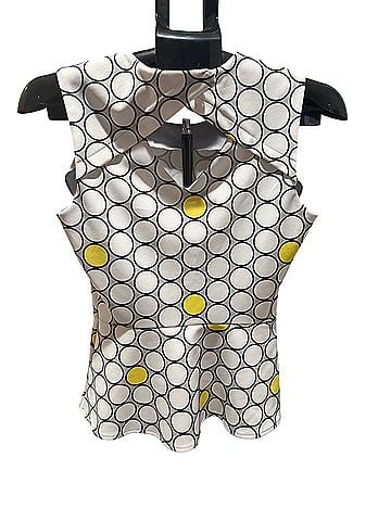 Worthington geometric peplum Sleeveless Top (view 2)