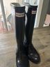 Hunter 100% Rubber Black Rain Boots Size 5 - photo 3