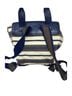 Tory Burch Stripes Blue Brown Backpack One size - photo 2
