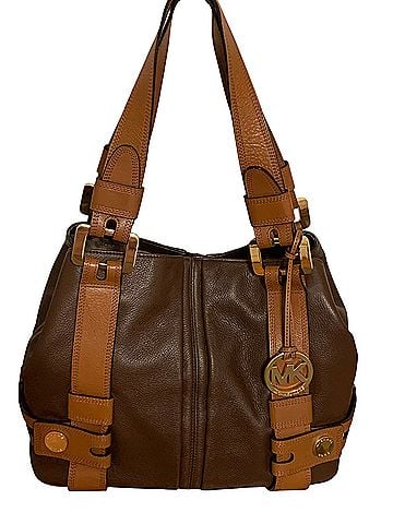 Michael Kors Michael Kors Leather Satchel (view 1)
