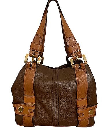 Michael Kors Michael Kors Leather Satchel (view 2)