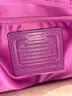 Coach 100% Leather Purple Leather Tote One size - photo 3