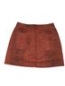 BDG Snake Print Red Denim Skirt Size M - photo 2
