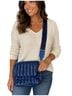 Think Royln Solid Plaid Blue Shoulder Bag One size - photo 1
