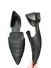 Vince. 100% Leather Black Flats Size 8 - photo 2