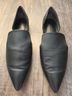 Vince. 100% Leather Black Flats Size 8 - photo 4