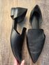 Vince. 100% Leather Black Flats Size 8 - photo 5