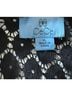 CeCe 95% Polyester 5% Spandex 100% Nylon 100% Polyester Black Short Sleeve Blouse Size XL - photo 3