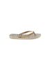 Coach Print Multi Color Tan Flip Flops Size 9 1/2 - photo 2