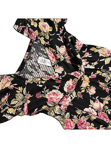 Torrid Stretch Challis Sweetheart Skater Dress Casual Dress (view 2)