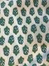 CeCe 100% Polyester 100% Cotton Floral White Green Blue Blouse Size L - photo 5