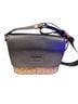 Coach Print Black Brown Leather Messenger One size - photo 1