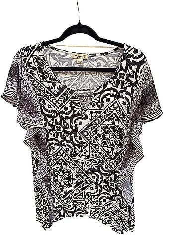 One World Short Sleeve Blouse (view 1)