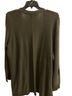 Marled Solid Green Jacket Size 3X - photo 2