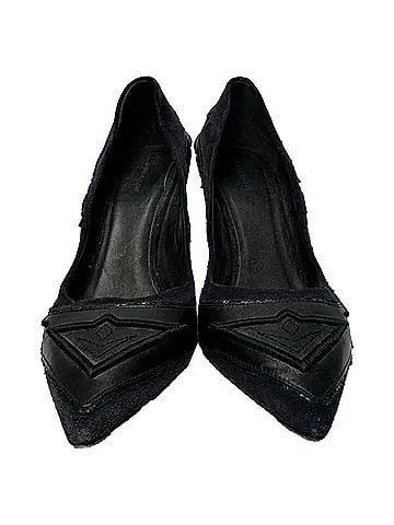 Isabel Marant Isabel Marant Pointed Toe Pumps in Black Suede (view 2)