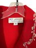 St. John Red Blazer Size 12 - photo 2