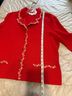 St. John Red Blazer Size 12 - photo 6