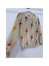 Aviator Nation Print Multi Color Sweatshirt Size L - photo 5