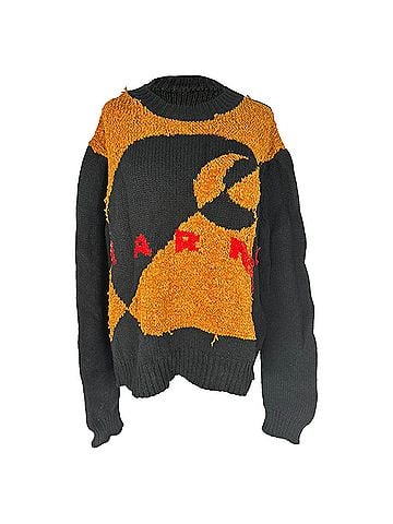 MARNI Marni X Carhartt Wip Sweater in Multicolor Virgin Wool (view 1)