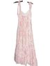 Francesca's Floral White Pink Active Dress Size M - photo 2