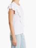 Veronica Beard 100% Pima Cotton White T-Shirt Size M - photo 3