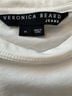 Veronica Beard 100% Pima Cotton White T-Shirt Size M - photo 7