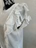 Veronica Beard 100% Pima Cotton White T-Shirt Size M - photo 8
