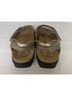 Taos 100% Leather Solid Gold Sandals Size 6 - photo 4