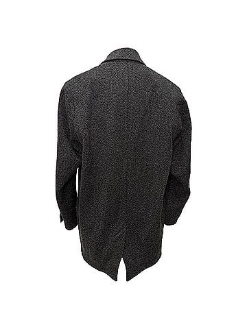 Isabel Marant Isabel Marant Tweed Peacoat Blazer in Grey Wool (view 2)