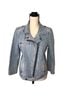 Gap 100% Cotton 18% Polyester 82% Cotton Solid Blue Jacket Size S - photo 1