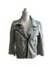 Gap 100% Cotton 18% Polyester 82% Cotton Solid Blue Jacket Size S - photo 8
