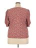 Sanctuary Floral Pink Sanctuary Short Sleeve Blouse Size XXL - photo 2