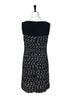 St. John Color Block Tweed Black White Casual Dress Size 4 - photo 2