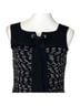 St. John Color Block Tweed Black White Casual Dress Size 4 - photo 6