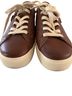 Taos 100% Leather Brown Sneakers Size 9 - photo 1