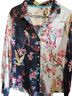 Cino 100% Cotton Floral Multi Color Button-Down Shirt Size XXL - photo 1