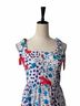 Oliphant 100% Cotton Floral White Red Blue Purple Casual Dress Size S - photo 11