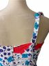 Oliphant 100% Cotton Floral White Red Blue Purple Casual Dress Size S - photo 10