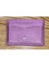 Coach 100% Leather Purple Pink Gold Leather Wallet One size - photo 5