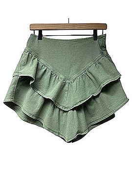 Mother The Ruffle Mini Skirt Casual Skirt (view 1)