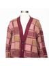 RE/DONE Plaid Multi Color Cardigan Size M - photo 4