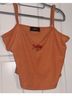 Cider Orange Sleeveless Top Size XL - photo 4