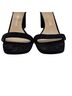 Stuart Weitzman 100% Suede Solid Black Sandals Size 10 - photo 10