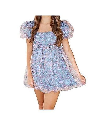 Storia Storia Babydoll Mini Dress Casual Dress (view 1)